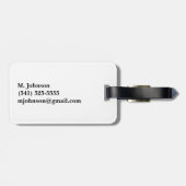 Hawaiiaans Zee Turtle Bagagelabel (Achterkant horizontaal)