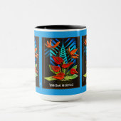 Hawaiiaanse anthuriums (gepersonaliseerde mok) mok (Midden)