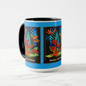 Hawaiiaanse anthuriums (gepersonaliseerde mok) mok (Voorkant links)