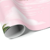  Hawaiiaanse barkdoek ontworpen door tropische eil Cadeaupapier (Rol Hoek)