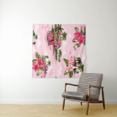  Hawaiiaanse barkdoek ontworpen door tropische eil Wandkleed (In Situ (horizontaal))