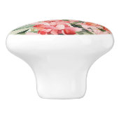 Hawaiiaanse bloementrapsgewijze orchideeën Keramische Knop (Zijkant)