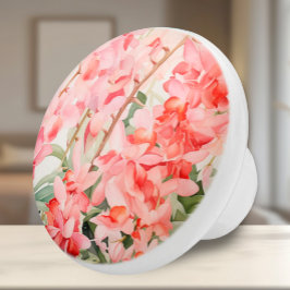  Hawaiiaanse bloementrapsgewijze orchideeën Keramische Knop