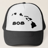Hawaiiaanse eilanden 808 trucker pet (Voorkant)