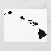 Hawaiiaanse eilanden briefkaart (Voorkant)