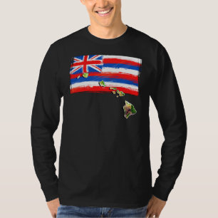 Hawaiiaanse eilanden Hawaii-vlag T-shirt