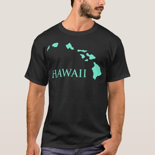 Hawaiiaanse eilanden - Mint Tri-blend T-shirt (Voorkant)