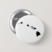 Hawaiiaanse eilanden ronde button 5,7 cm (Voorkant /achterkant)