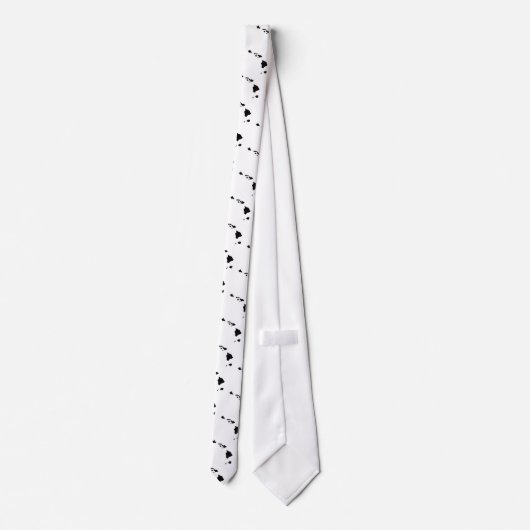 Hawaiiaanse eilanden stropdas (Achterkant)