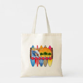 Hawaiiaanse eilanden Surfen Tote Bag (Achterkant)