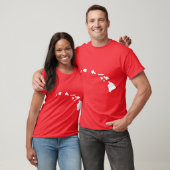Hawaiiaanse eilanden t-shirt (Unisex)