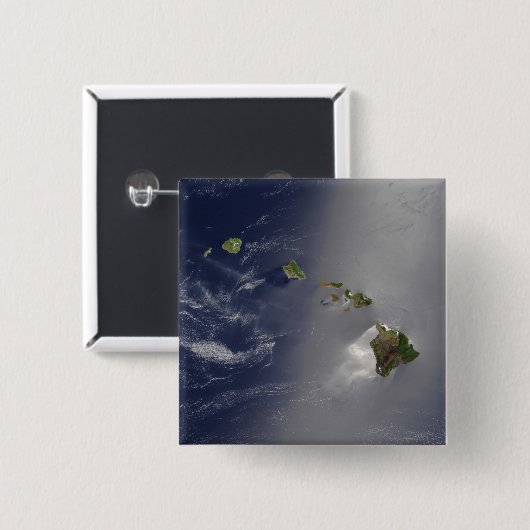 Hawaiiaanse eilanden vierkante button 5,1 cm (Voorkant /achterkant)