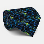 Hawaiiaanse eilandketen in Abstracte kunst Stropdas (Opgerold)