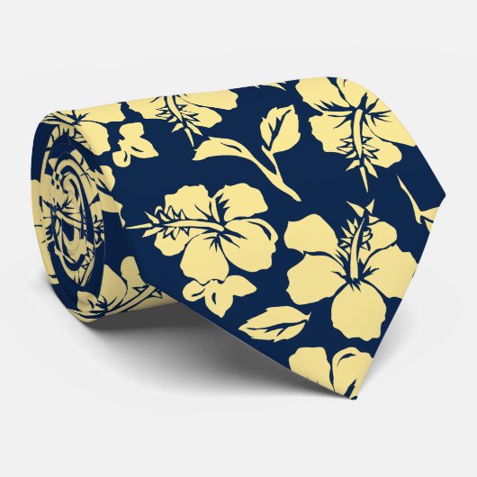 Hawaiiaanse Gedrukt Met twee kanten van de Stropdas (Opgerold)