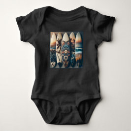 Hawaiiaanse geschilderde surfplanken romper