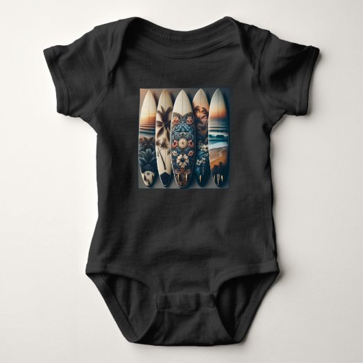 Hawaiiaanse geschilderde surfplanken romper (Voorkant)