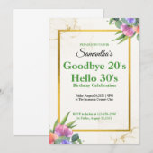 Hawaiiaanse Gouden Mist 5x7 Uitnodiging (Voorkant / Achterkant)