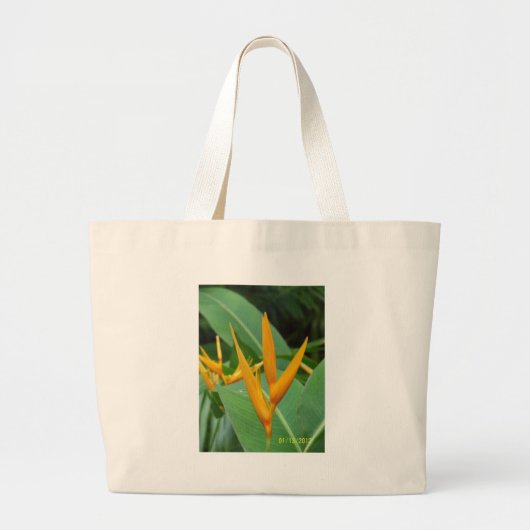 Hawaiiaanse goudvogel met paradijselijke cadeautje grote tote bag (Voorkant)