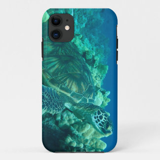 Hawaiiaanse groene zee turtle phone case