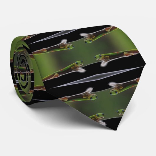 Hawaiiaanse hagedis Gecko Stropdas (Opgerold)