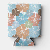 Hawaiiaanse Hibiscus Floral Blikjeskoeler (Voorkant)