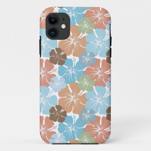 Hawaiiaanse Hibiscus Floral Case-Mate iPhone Case (Achterkant)