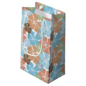 Hawaiiaanse Hibiscus Floral Klein Cadeauzakje (Achterkant Gekanteld)