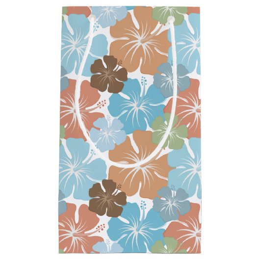 Hawaiiaanse Hibiscus Floral Klein Cadeauzakje (Voorkant)