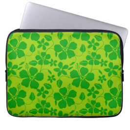 HAWAIIAANSE HULA (HIBISCUS) CITROEN LAPTOP SLEEVE