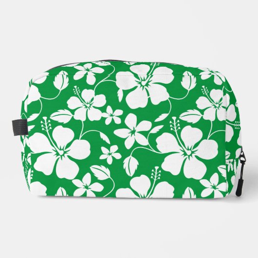 HAWAIIAANSE HULA (HIBISCUS) GROEN TOILETTASJE (Voorkant)
