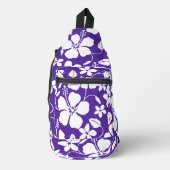 HAWAIIAANSE HULA (HIBISCUS) IN PAARS SLING BAG (Voorkant)