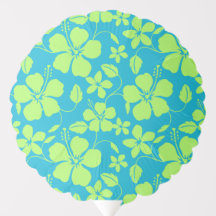 HAWAIIAANSE HULA (HIBISCUS) TEAL LIME