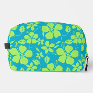 HAWAIIAANSE HULA (HIBISCUS) TEAL LIME TOILETTASJE