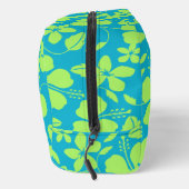 HAWAIIAANSE HULA (HIBISCUS) TEAL LIME TOILETTASJE (Rechts)
