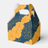 Hawaiiaanse ilimabloem bedankdoosjes (Voorkant Zijde)