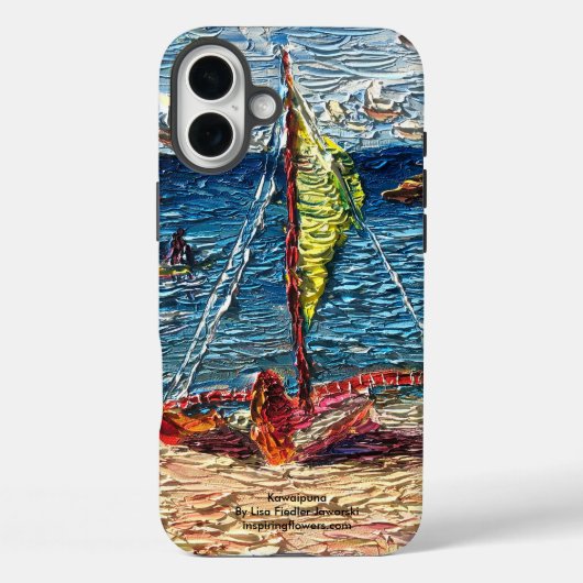 Hawaiiaanse kano Kawaipuna Case-Mate iPhone Case (Achterkant)