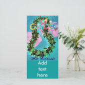 Hawaiiaanse kerst feestdagenkaart (Staand voorkant)