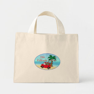 Hawaiiaanse kerst mini tote bag
