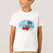 Hawaiiaanse kerst t-shirt (Voorkant)