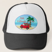Hawaiiaanse kerst trucker pet (Voorkant)