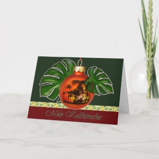 Hawaiiaanse Kerstmis 2 Feestdagen Kaart