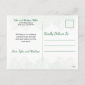 Hawaiiaanse Kerstmis van Mele Kalikimaka steekt Feestdagenkaart (Achterkant)