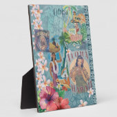  Hawaiiaanse plakboek pagina: Aloha Fotoplaat (Zijkant)