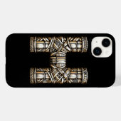 Hawaïiaanse Polynesische Aloha Letter H Aangepaste Case-Mate iPhone Case (Achterkant (horizontaal))