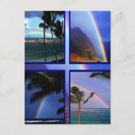 Hawaiiaanse regenbogen briefkaart