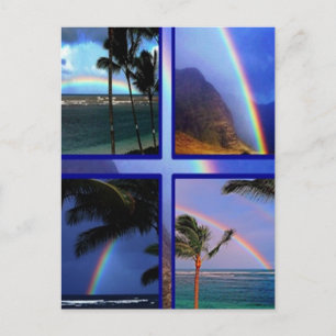 Hawaiiaanse regenbogen briefkaart