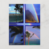 Hawaiiaanse regenbogen briefkaart (Voorkant)
