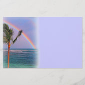 Hawaiiaanse regenboogbenodigdheden briefpapier (Voorkant)