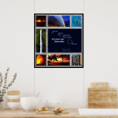 Hawaiiaanse scènes poster (Keuken)