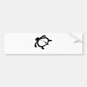 Hawaiiaanse schildpad bumpersticker